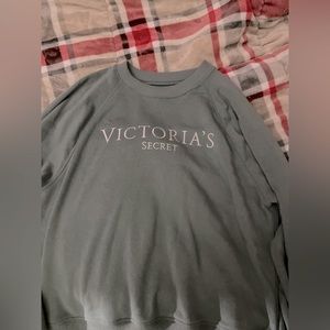 Green/teal Victoria secret crew neck